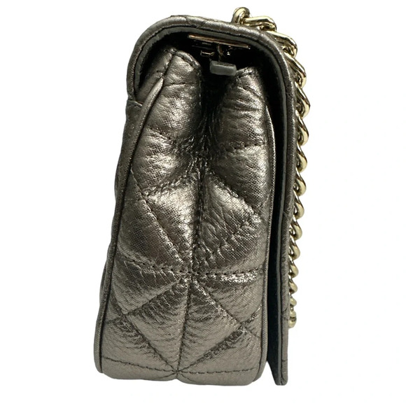 Kate Spade New York Sedgewick Place Fairlee Convertible Shoulder Bag Silver - Picture 3 of 8